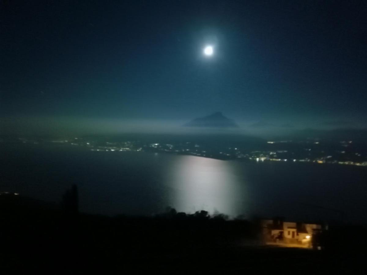 Beb Da Paolo Con Vista Lago San Zeno di Montagna Exteriör bild