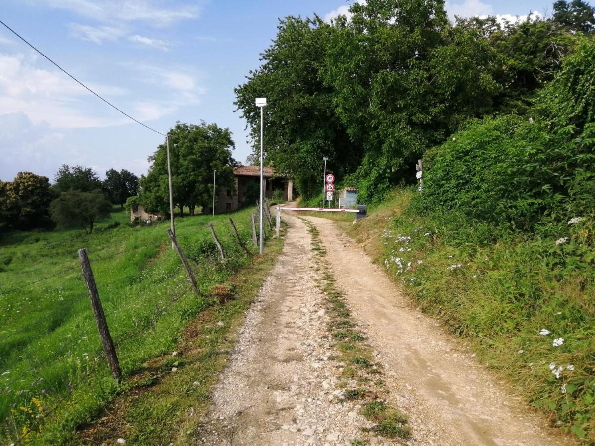 Beb Da Paolo Con Vista Lago San Zeno di Montagna Exteriör bild
